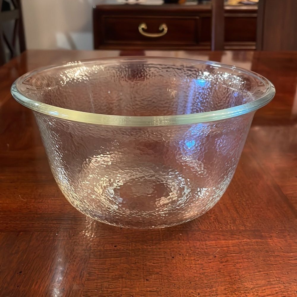 Vintage Pebbled Mixing Bowl